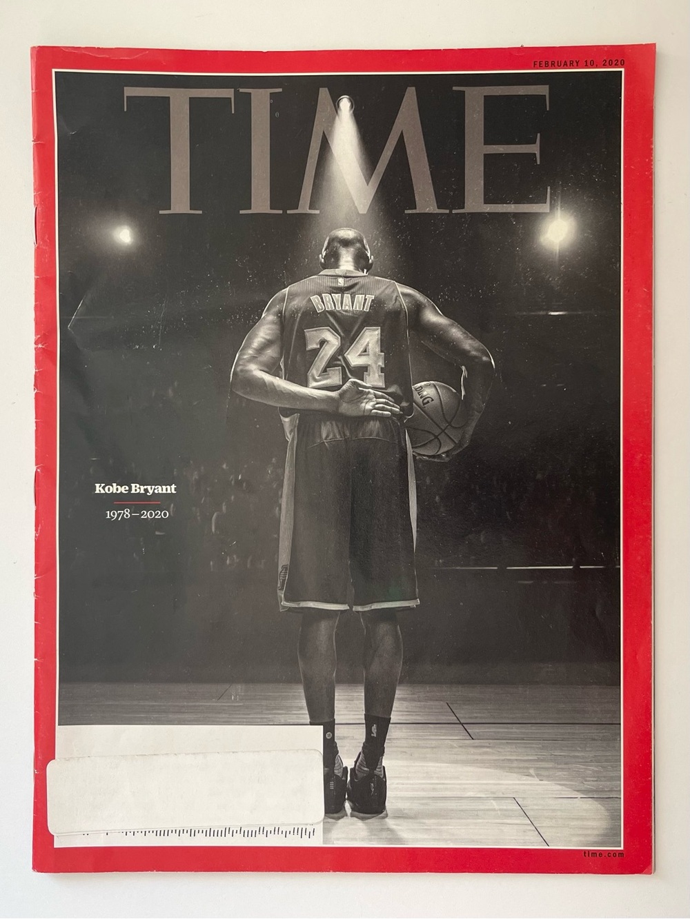 TIME Magazine February 10 2020 Kobe Bryant Memorial Tribute Issue Lakers NBA